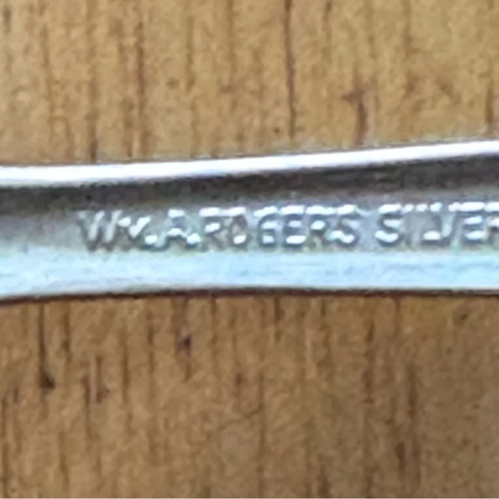Wm Rogers Oneida Wildwood I Always Silver Plate 10 Pieces Spoons Knife Fork 1958